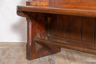 Vintage Wooden Church Pews