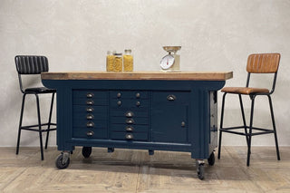 Vintage Kitchen Island Cooking Station