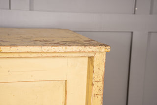 Large Pine Kitchen Cupboard with Sliding Doors