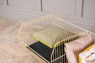 Vintage Wire Stackable Storage Display Basket