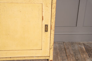 Large Pine Kitchen Cupboard with Sliding Doors