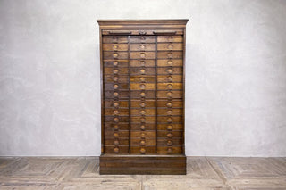 Tall Amberg's Letter Filing Cabinet