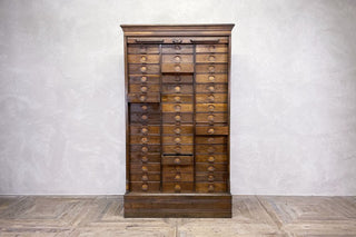 Tall Amberg's Letter Filing Cabinet