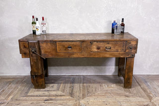 Industrial Workbench with Vice