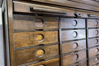 Tall Amberg's Letter Filing Cabinet