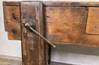 Industrial Workbench with Vice