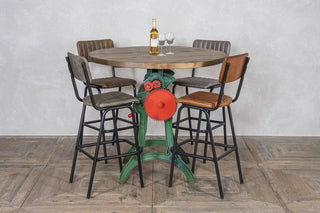 Corn Grinder Unique Bar Table