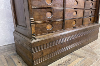 Tall Amberg's Letter Filing Cabinet