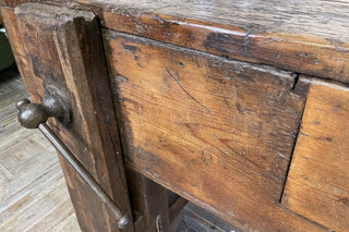 Industrial Workbench with Vice