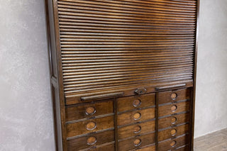 Tall Amberg's Letter Filing Cabinet