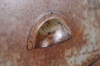 Tall Industrial Style Metal Bedside Cabinets