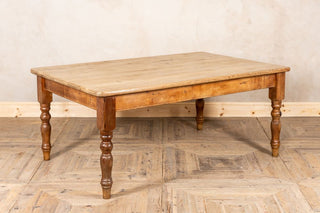 Large Pine Country Farmhouse Table