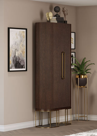 Ascot Tall Bookcase with Doors