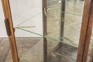 Vintage Glass Display Haberdashery Cabinet