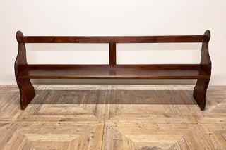 Edwardian Pine Pew Bench