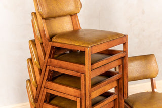 1960s Stacking Ben Café Chairs