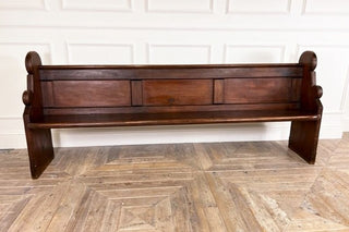 Victorian Pine Pew