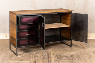 Industrial Metal Serving Station