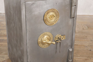 Vintage Grey Safe