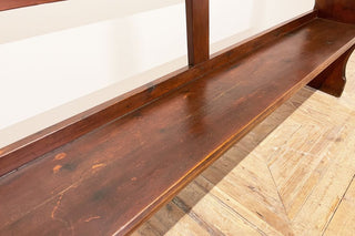 Edwardian Pine Pew Bench