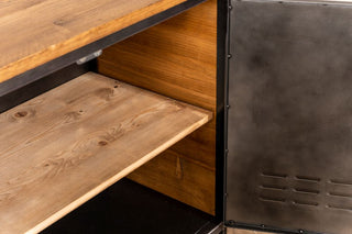 Industrial Metal Serving Station