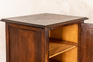 1920s Oak Office Cabinet