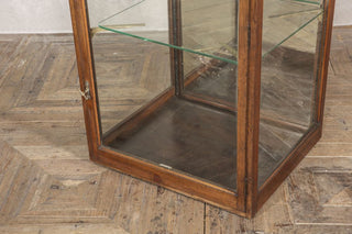 Vintage Glass Display Haberdashery Cabinet