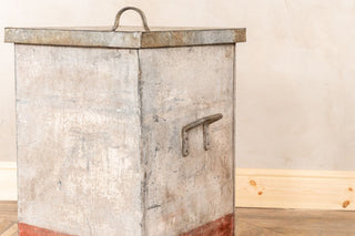 Vintage Galvanised NAAFI Tin