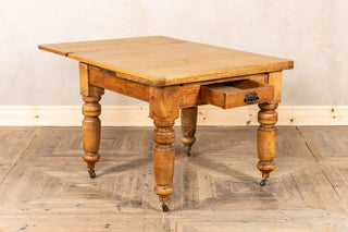 Edwardian Pine Extending Farmhouse Table