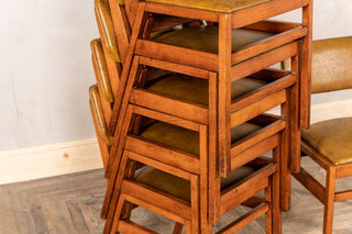 1960s Stacking Ben Café Chairs