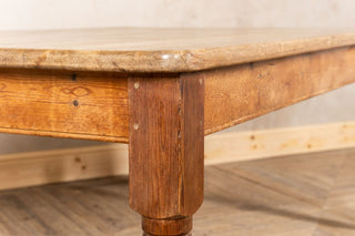 Large Pine Country Farmhouse Table