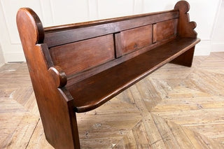 Victorian Pine Pew
