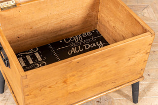 Upcycled Pine Miniature Blanket Box