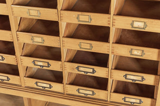 Large Vintage Pigeon Hole Haberdashery Unit