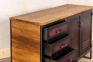 Industrial Metal Serving Station
