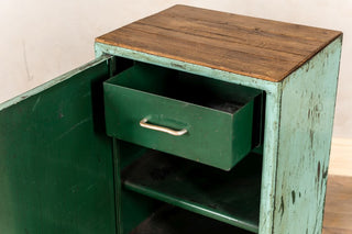 Pair of Industrial Bedside Cabinets