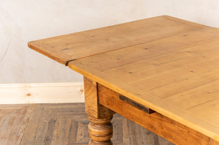 Edwardian Pine Extending Farmhouse Table