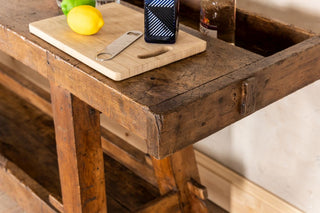Edwardian Carpenters Workbench