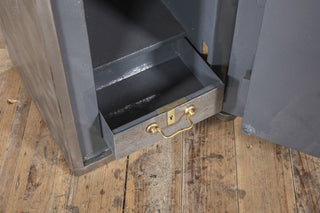 Vintage Grey Safe