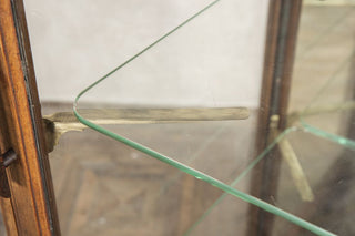 Vintage Glass Display Haberdashery Cabinet