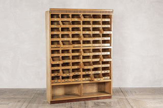 Large Vintage Pigeon Hole Haberdashery Unit