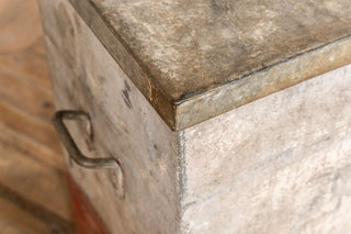 Vintage Galvanised NAAFI Tin