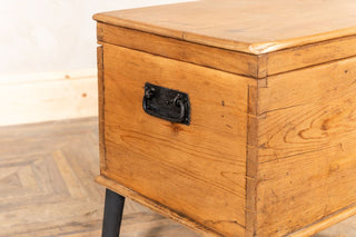 Upcycled Pine Miniature Blanket Box
