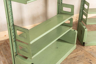 Industrial Metal Bookshelf