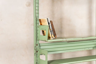 Industrial Metal Bookshelf