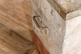 Vintage Galvanised NAAFI Tin