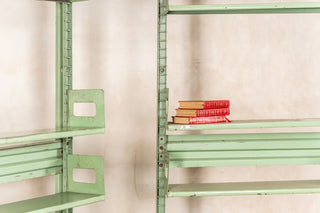 Industrial Metal Bookshelf