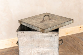Vintage Galvanised NAAFI Tin