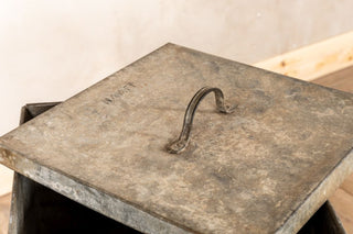 Vintage Galvanised NAAFI Tin