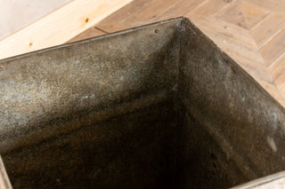 Vintage Galvanised NAAFI Tin